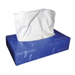 White Facial Tissue 100 Sheet Box - 30 Boxes per case