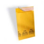 10 1/2" x 16" (No. 5) Kraft Self-Seal Bubble Mailers | Case Pack-100 each.