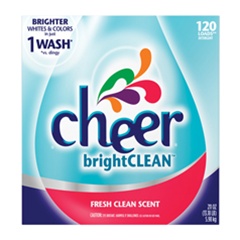 Laundry Detergent - Procter & Gamble ColorGuard® Cheer® Laundry Detergent - 2 Boxes per Case