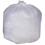 White Kitchen Bag, 15X9X31, 1.2 Mil, Heavy Grade, 15 Gallon Capacity, 200/CS