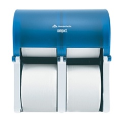 Compact® Vertical Four Roll Coreless Tissue Dispenser