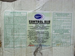 Control 5115 Dtergent/Disinfectant - 12 Quarts per case