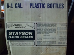 Stayson Floor Sealer - 6 Gallons per case