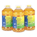 All Purpose Cleaner - Clorox Professional Pine-Sol All-Purpose Cleaner, Lemon Scent, 144oz. Bottle - 3 Bottles per case