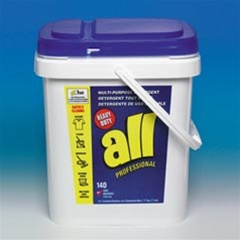 Laundry Detergent - ALL Ultra Powder MultiPurpose Detergent - 17lb. Pail