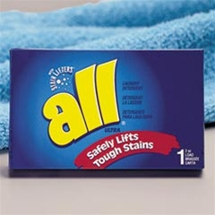Laundry Detergent - ALL Ultra Powder Detergent Single Use 2oz Box - 100 Boxes per case