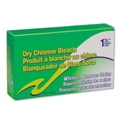 Laundry Detergent - Diversey Chlorine Powder Bleach Single Use 2oz Box - 100 Boxes per case