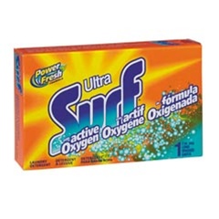 Laundry Detergent - Surf Powder Detergent Single Use 2oz Box - 100 Boxes per case
