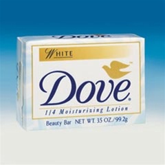 Bar Soap - Dove Wrapped Bar Soap 3.5 oz.    (48 bars/pack)