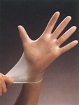 Vinyl Powdered Medium Gloves - 1 Case (10 Boxes of 100)
