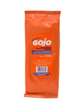 Wipes - Gojo Fast Wipes Hand Cleaning Towels 60 Count Pack  | Sold as case Pack (6 Packs)