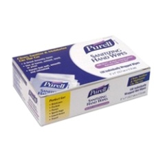 Wipes - Purell Sanitizing Hand Wipes 100 Per Box - 10 Boxes per case