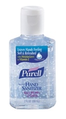 Purell 2oz Personal Hand Sanitizer Flip-Cap bottle - 24 bottles per case