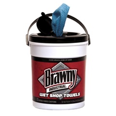 Wipes - Brawny Wet Shop Hand Wipes 72-ct | 6 / Case