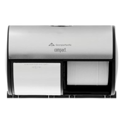 Compact® Side-By-Side Double Roll Bathroom Tissue
