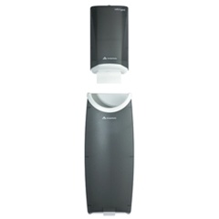 Tissue Dispenser and Trash Receptacle