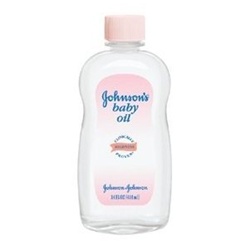 Johnson's and Johnson's 14oz. Original Baby Oil - 24 bottles per case