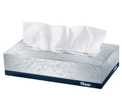 21400 KLEENEX® 100 Sheet Box Facial Tissue