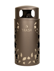 Nature Series Leaves Trash unit