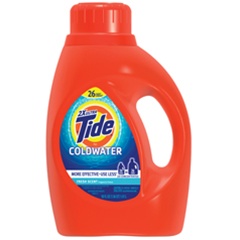 Laundry Detergent - Tide 50oz Cold Water Laundry Detergent - 6 Bottles per case
