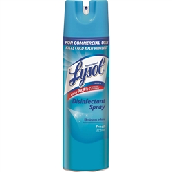 LYSOL DISINFECTANT FRESH SCENT (12 cans/carton)