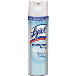LYSOL DISINFECTANTS CRISP LINEN (12 cans/carton)