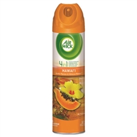 A Photo of the 8 once spray can AIR WICK AIR FRESHENER HAWAII EXOTIC PAPAYA & HIBISCUS FLOWER