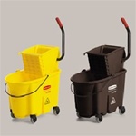 RUBBERMAID - WAVE BRAKE 35QT SIDE PRESS BUCKET CO