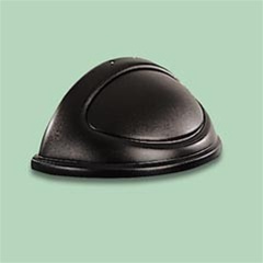 RCP3620 Black Half Round Lid - 1 each