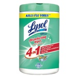 Disinfectant Wipes - Lysol Citrus Scent with Micro-Lock Fibers 110 Wipe Canister - (6 Canisters per case)