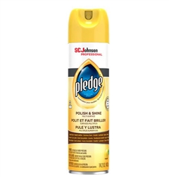 PLEDGE FURNITURE POLISH LEMON CLEAN 6/14.2 OZ /CASE