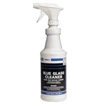 Glass Cleaner - SSS Blue 32oz Glass Cleaner - 12 bottles per case