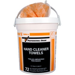 Wipes - SSS® Hand Cleaning Towels 72 Wipe Bucket | Case pack-(6 Buckets per case)