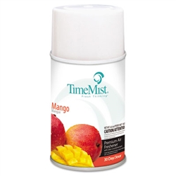 TIMEMIST® METERED FRAGRANCE DISPENSER REFILLS, MANGO, 6.6OZ, AEROSOL, 12/CARTON